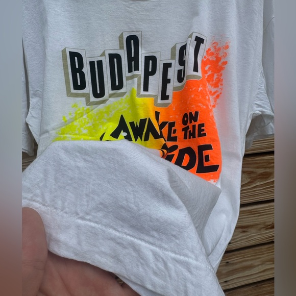 Vintage Single Stitch Budapest Awake on the Wild Side Shirt - Picture 4 of 6